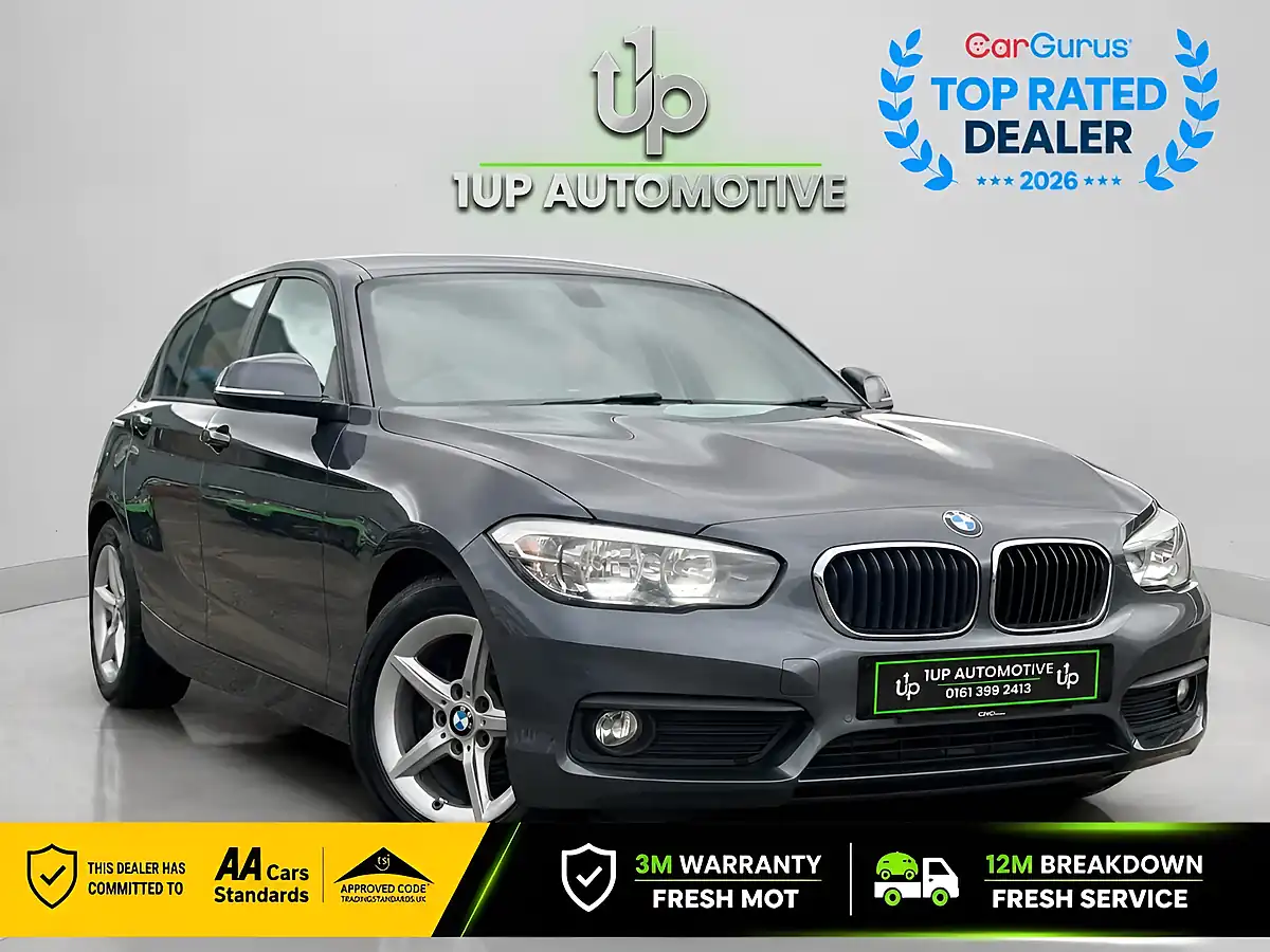 Used 2017 BMW 1 Series Ed Plus Grey - Front View