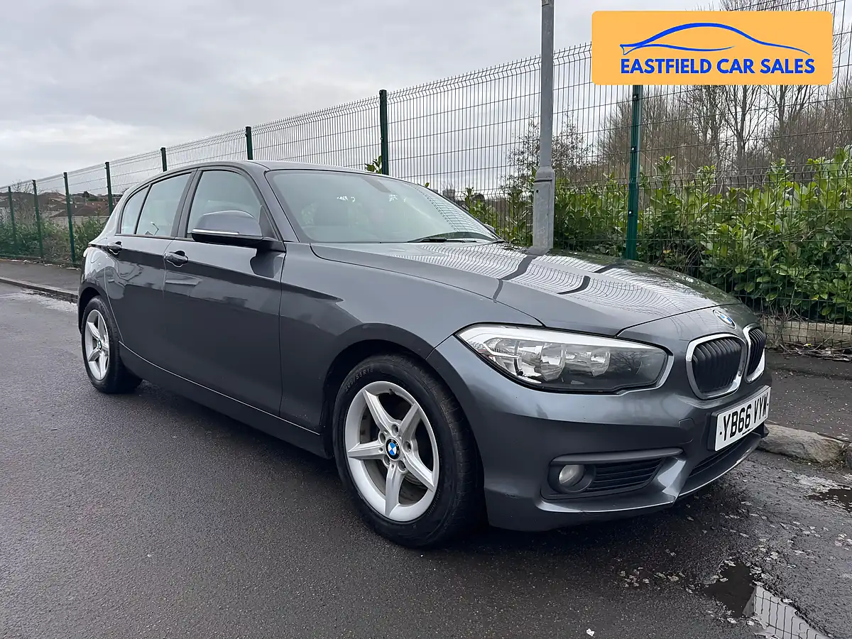 Used 2017 BMW 1 Series Ed Plus Mineral Grey - Front View