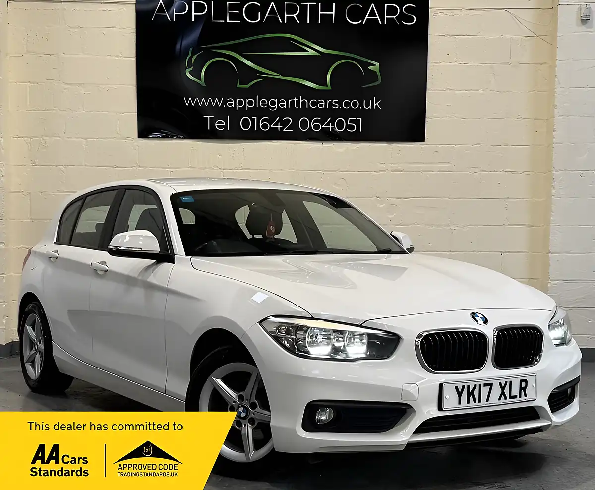 Used 2017 BMW 1 Series Ed Plus White - Front View