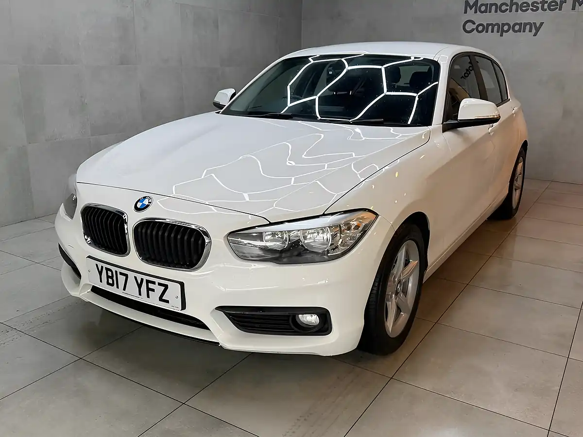 Used 2017 BMW 1 Series Ed Plus White - Front View