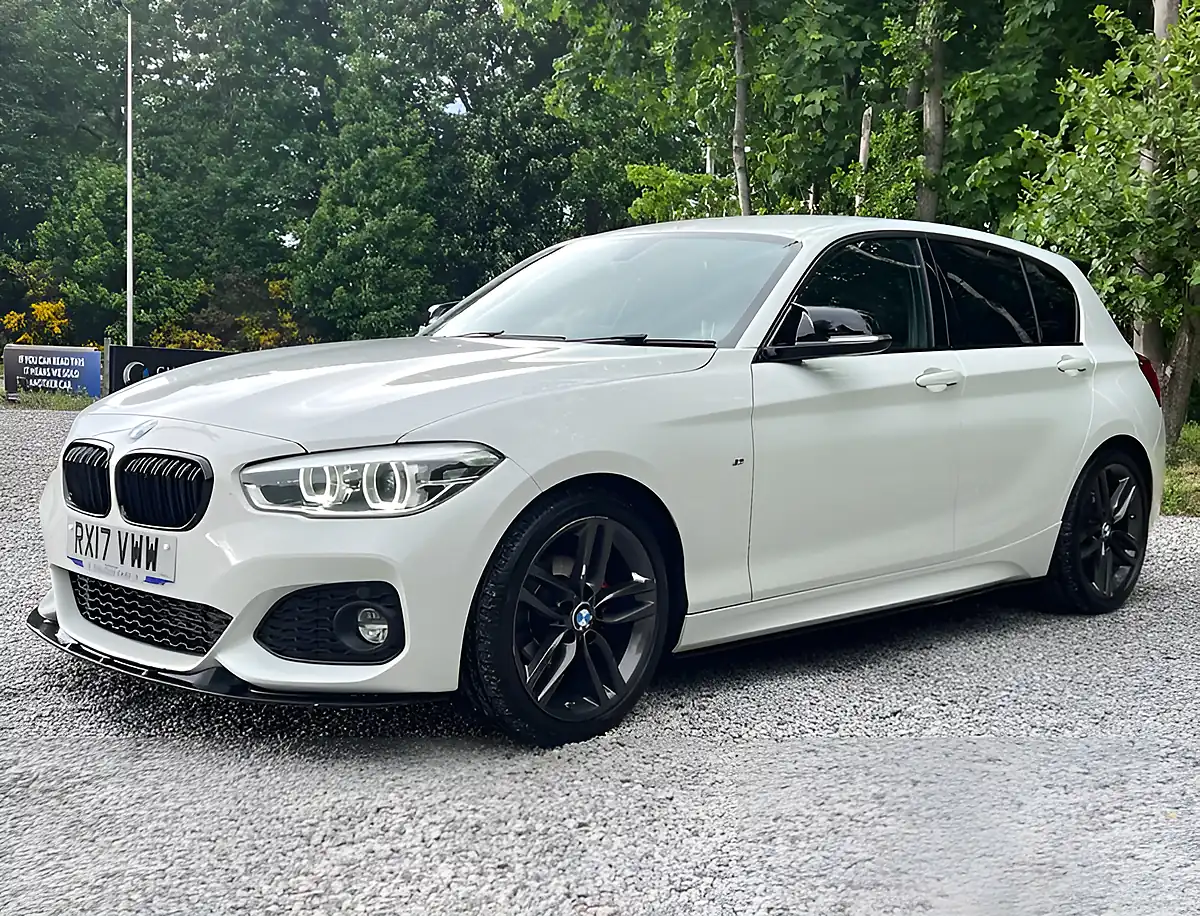 Used 2017 BMW 1 Series M Sport Alpine White - Interior and Exterior details 8