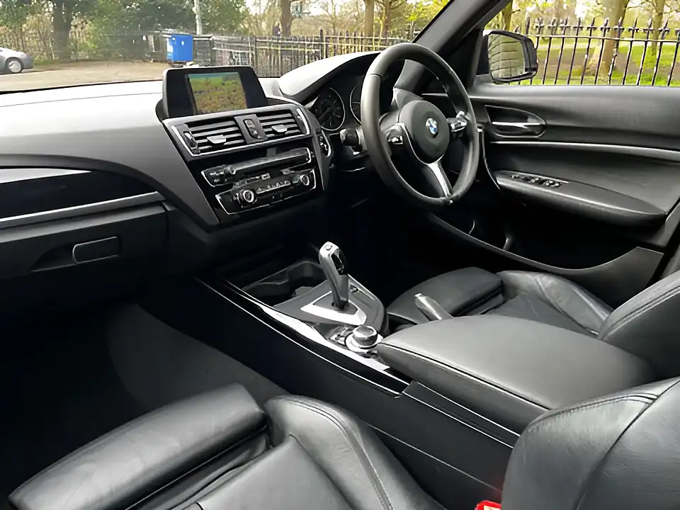 Used 2017 BMW 1 Series M Sport Alpine White - Interior and Exterior details 12