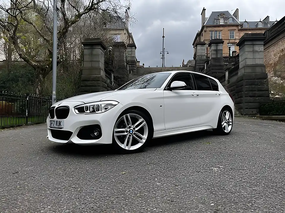 Used 2017 BMW 1 Series M Sport Alpine White - Interior and Exterior details 17