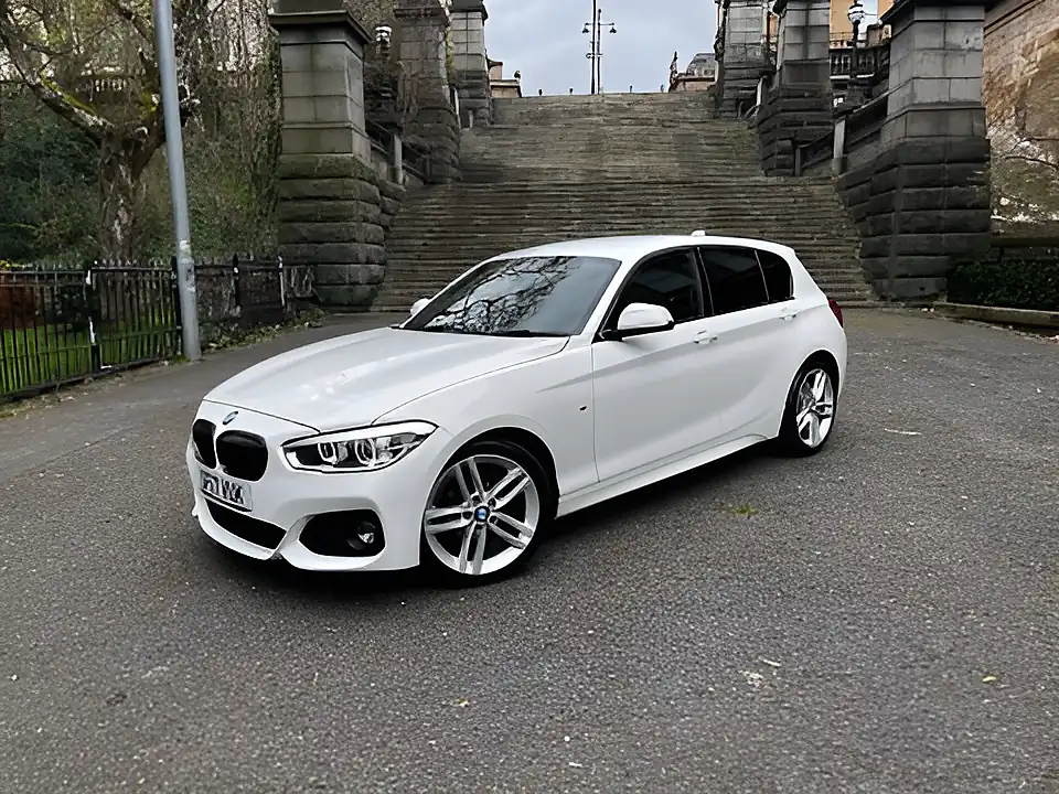 Used 2017 BMW 1 Series M Sport Alpine White - Interior and Exterior details 19