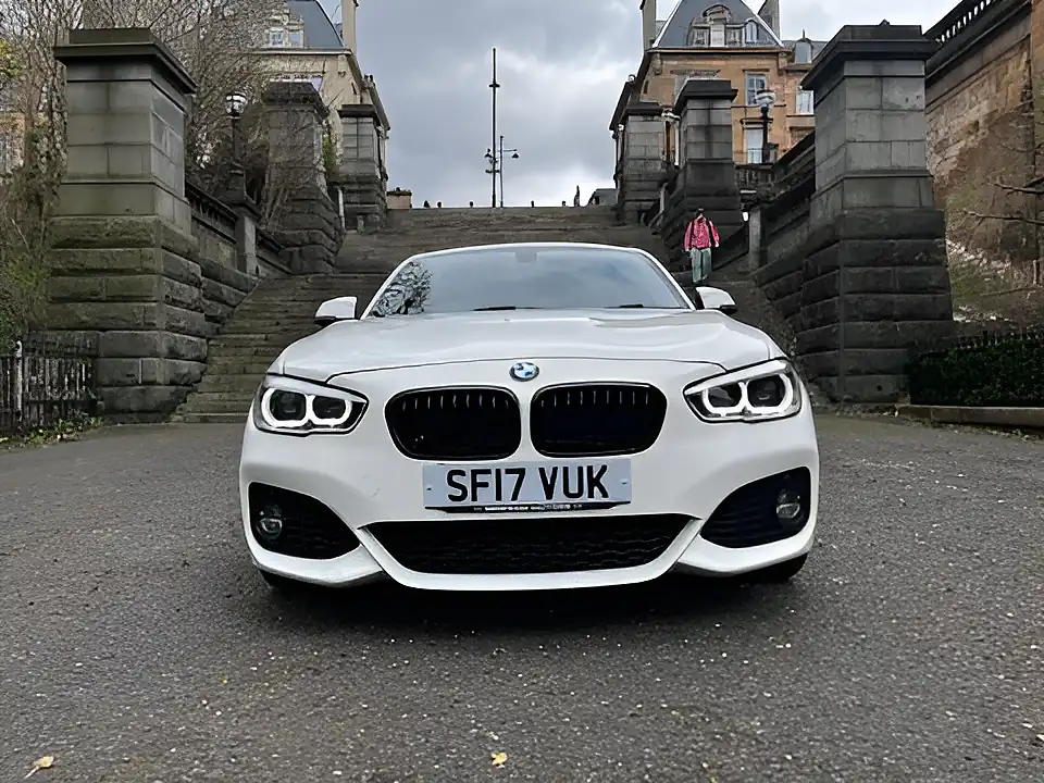 Used 2017 BMW 1 Series M Sport Alpine White - Interior and Exterior details 4