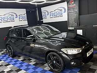 Used 2017 BMW 1 Series M Sport Black - Interior and Exterior details 2