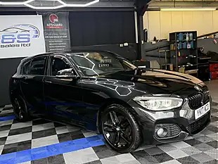 Used 2017 BMW 1 Series M Sport Black - Interior and Exterior details 9
