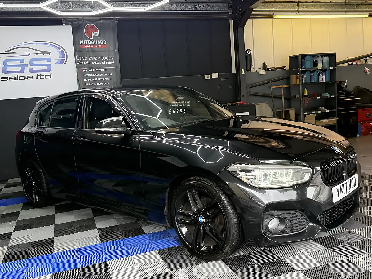 Used 2017 BMW 1 Series M Sport Black - Interior and Exterior details 9