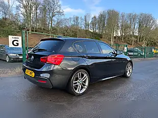 Used 2017 BMW 1 Series M Sport Black - Interior and Exterior details 8