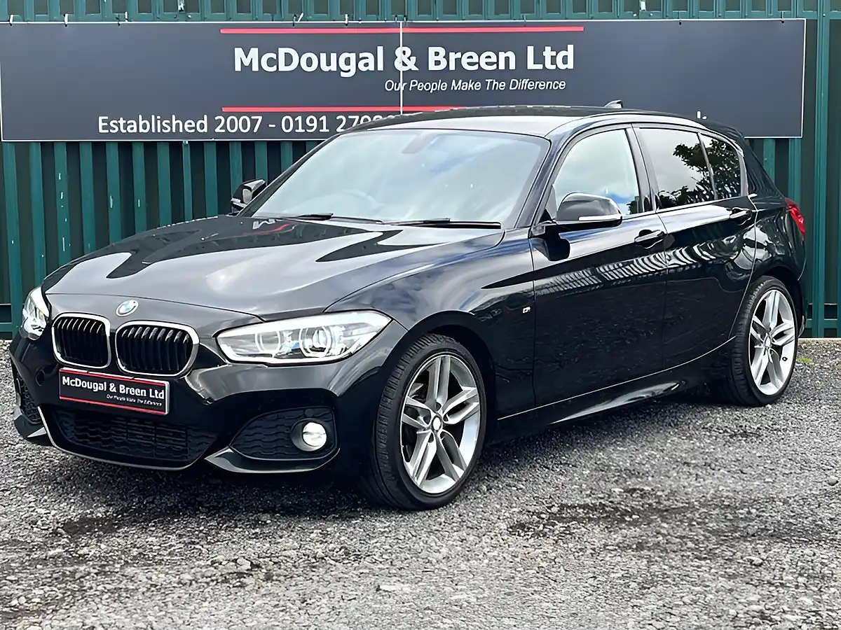 Used 2017 BMW 1 Series M Sport Black - Front View