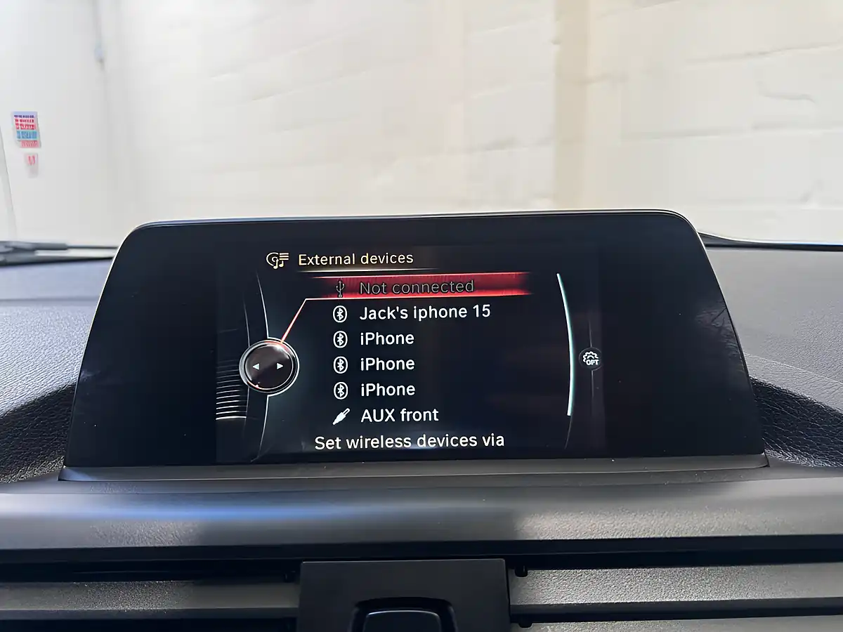 Used 2017 BMW 1 Series M Sport Blue - Interior and Exterior details 11