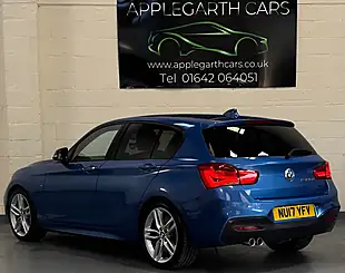Used 2017 BMW 1 Series M Sport Blue - Interior and Exterior details 7