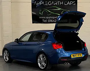 Used 2017 BMW 1 Series M Sport Blue - Interior and Exterior details 8