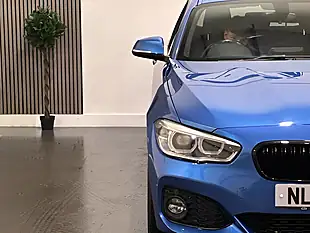 Used 2017 BMW 1 Series M Sport Estoril Blue - Interior and Exterior details 18