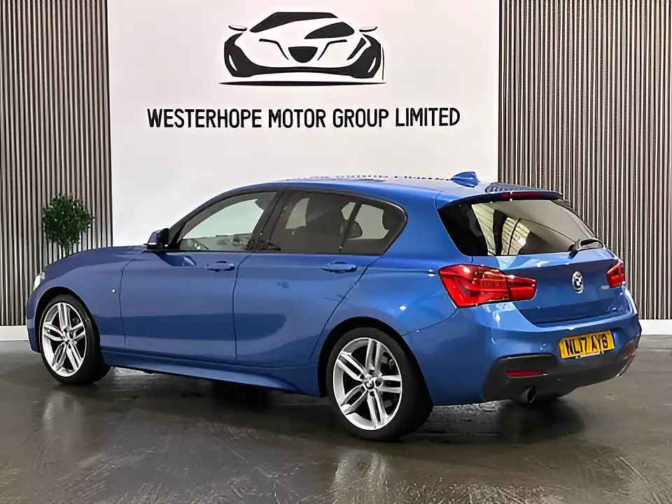 Used 2017 BMW 1 Series M Sport Estoril Blue - Interior and Exterior details 2