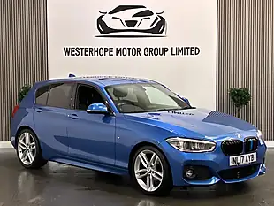 Used 2017 BMW 1 Series M Sport Estoril Blue - Interior and Exterior details 20