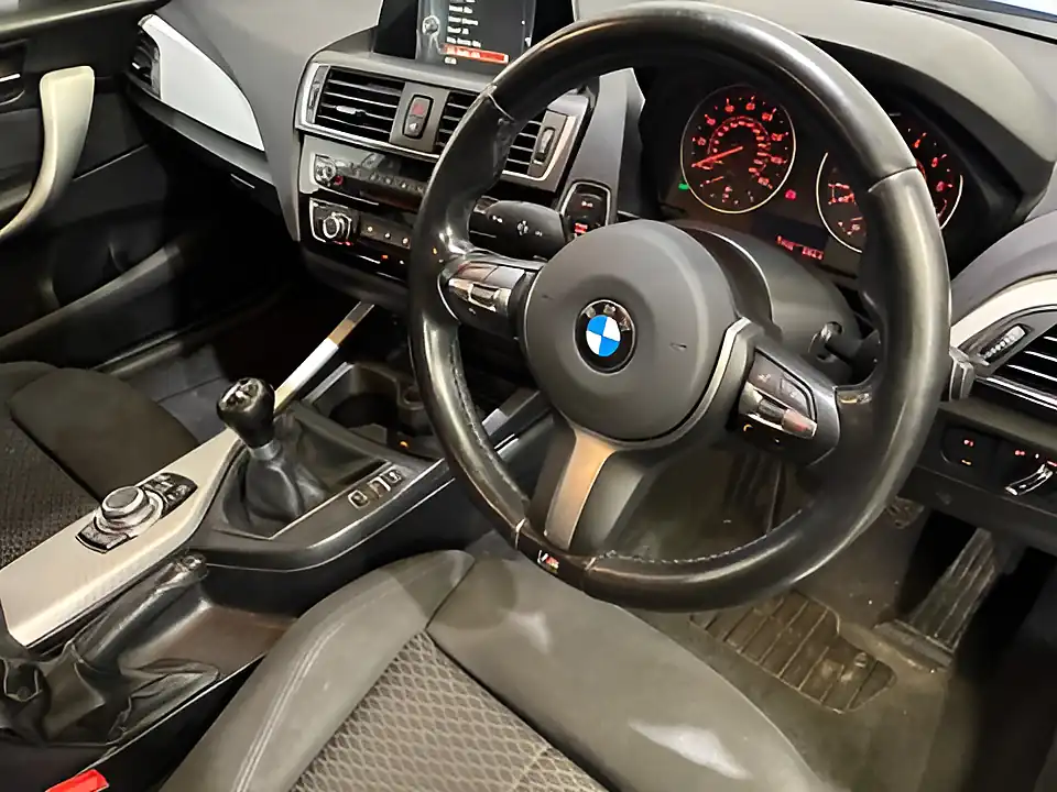 Used 2017 BMW 1 Series M Sport Estoril Blue - Interior and Exterior details 3
