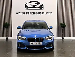 Used 2017 BMW 1 Series M Sport Estoril Blue - Interior and Exterior details 6