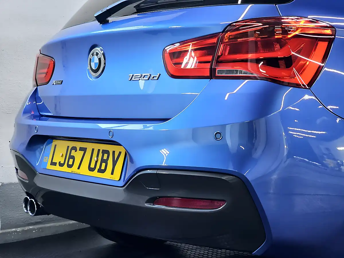 Used 2017 BMW 1 Series M Sport Estoril Blue - Interior and Exterior details 10