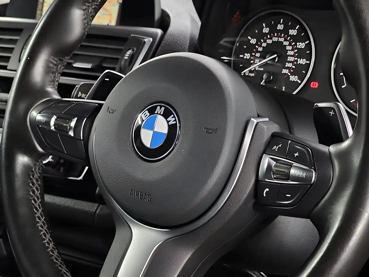 Used 2017 BMW 1 Series M Sport Estoril Blue - Interior and Exterior details 14