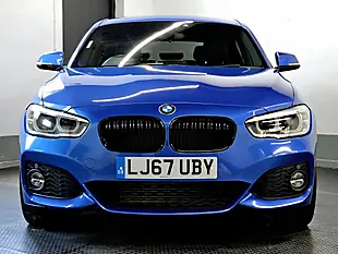 Used 2017 BMW 1 Series M Sport Estoril Blue - Interior and Exterior details 18