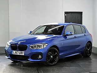 Used 2017 BMW 1 Series M Sport Estoril Blue - Interior and Exterior details 2