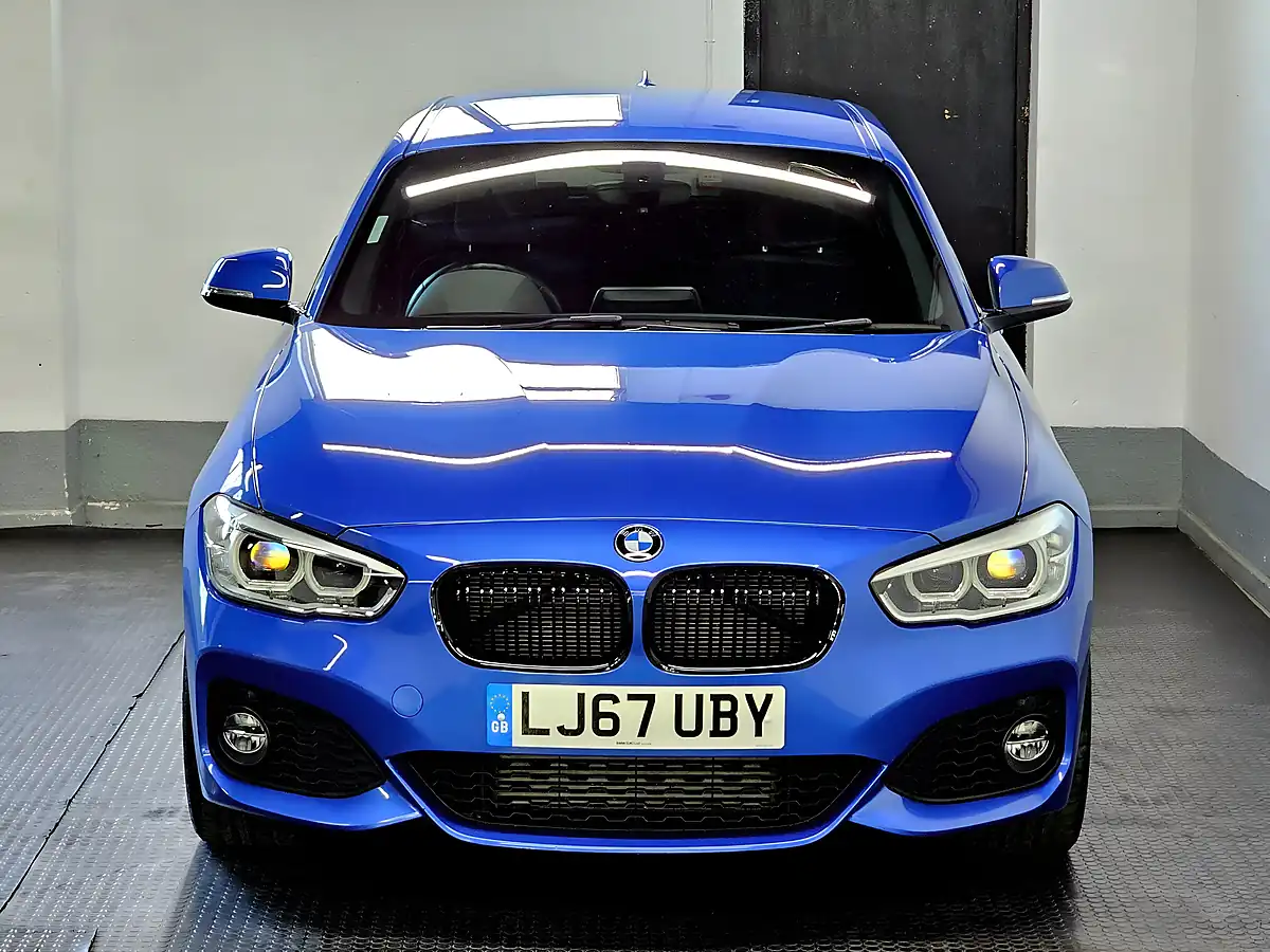 Used 2017 BMW 1 Series M Sport Estoril Blue - Interior and Exterior details 4