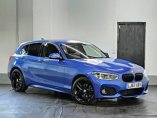Used 2017 BMW 1 Series M Sport Estoril Blue - Interior and Exterior details 5