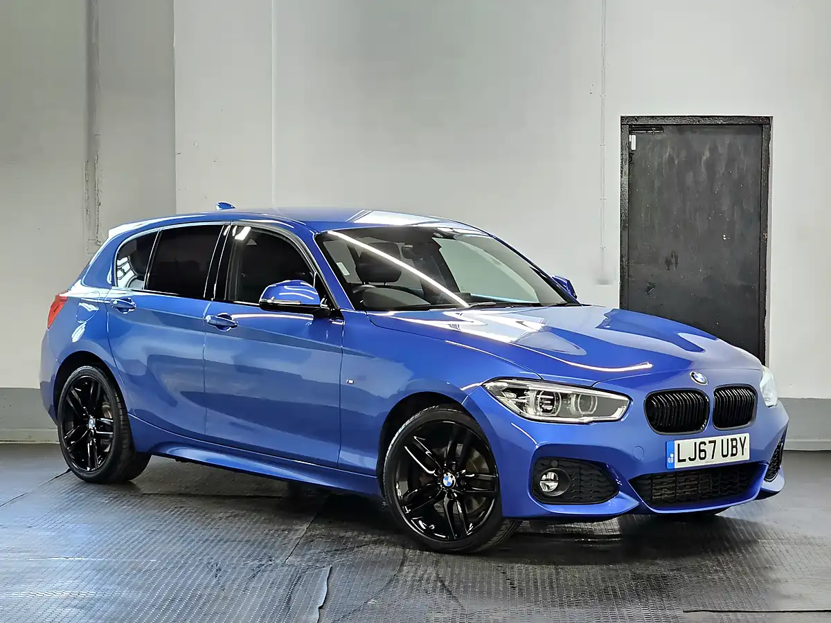 Used 2017 BMW 1 Series M Sport Estoril Blue - Interior and Exterior details 5