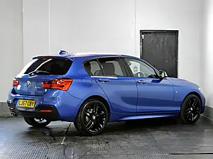 Used 2017 BMW 1 Series M Sport Estoril Blue - Interior and Exterior details 8