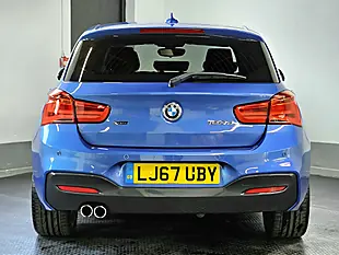 Used 2017 BMW 1 Series M Sport Estoril Blue - Interior and Exterior details 9
