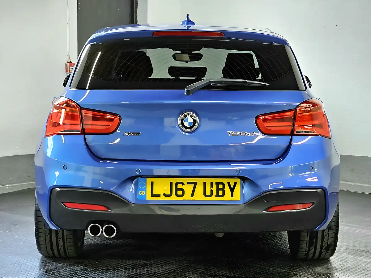 Used 2017 BMW 1 Series M Sport Estoril Blue - Interior and Exterior details 9