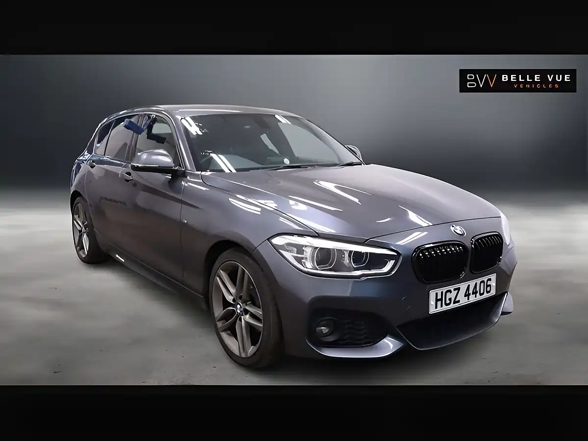 Used 2017 BMW 1 Series M Sport Mineral Grey - Front View