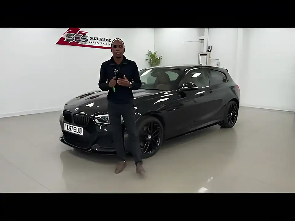 Used 2017 BMW 1 Series M Sport Sapphire Black - Interior and Exterior details 20