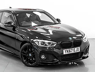 Used 2017 BMW 1 Series M Sport Sapphire Black - Interior and Exterior details 8