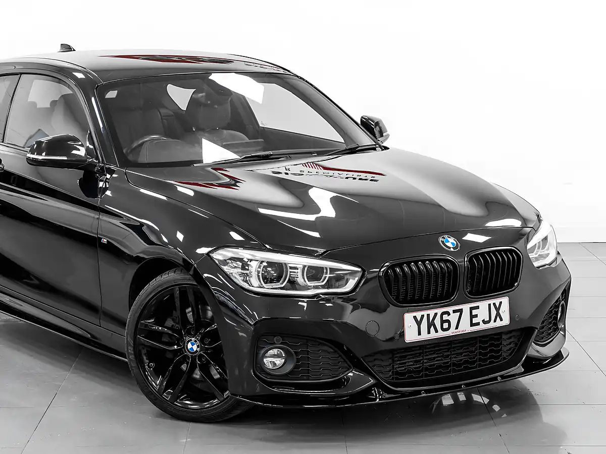 Used 2017 BMW 1 Series M Sport Sapphire Black - Interior and Exterior details 8