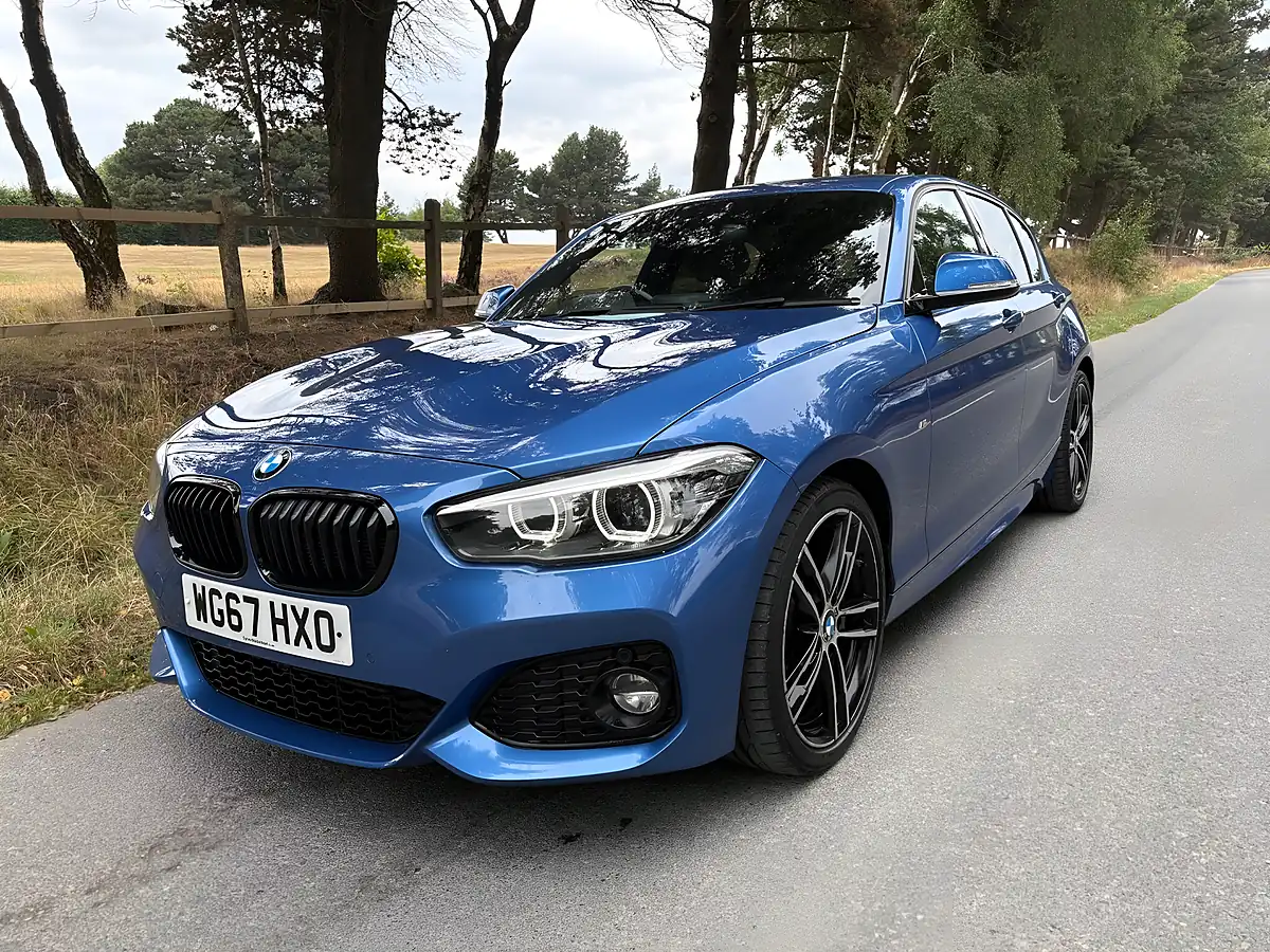 Used 2017 BMW 1 Series M Sport Shadow Edition Blue - Interior and Exterior details 10
