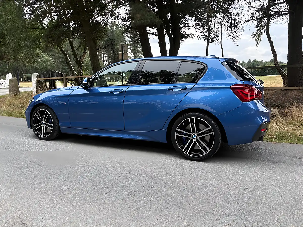 Used 2017 BMW 1 Series M Sport Shadow Edition Blue - Interior and Exterior details 11