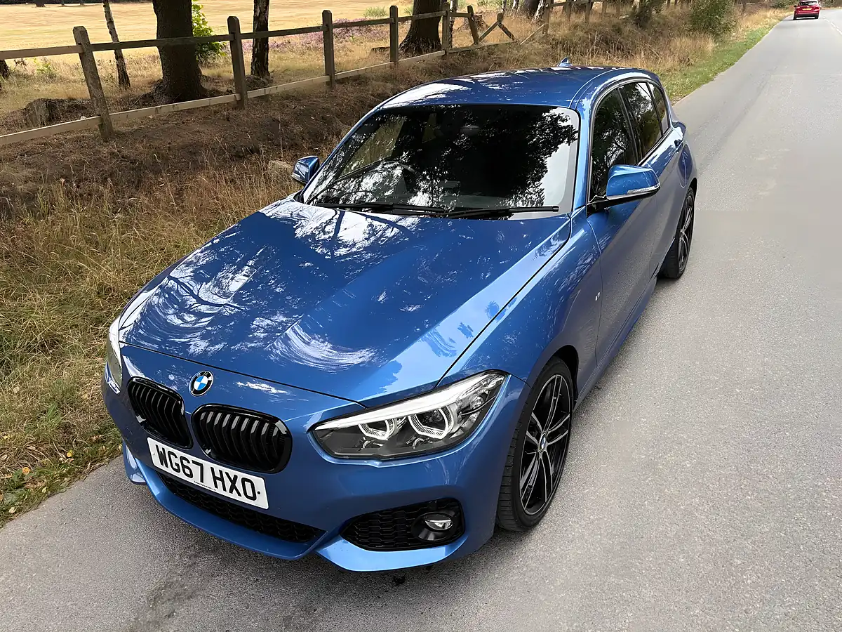 Used 2017 BMW 1 Series M Sport Shadow Edition Blue - Interior and Exterior details 12