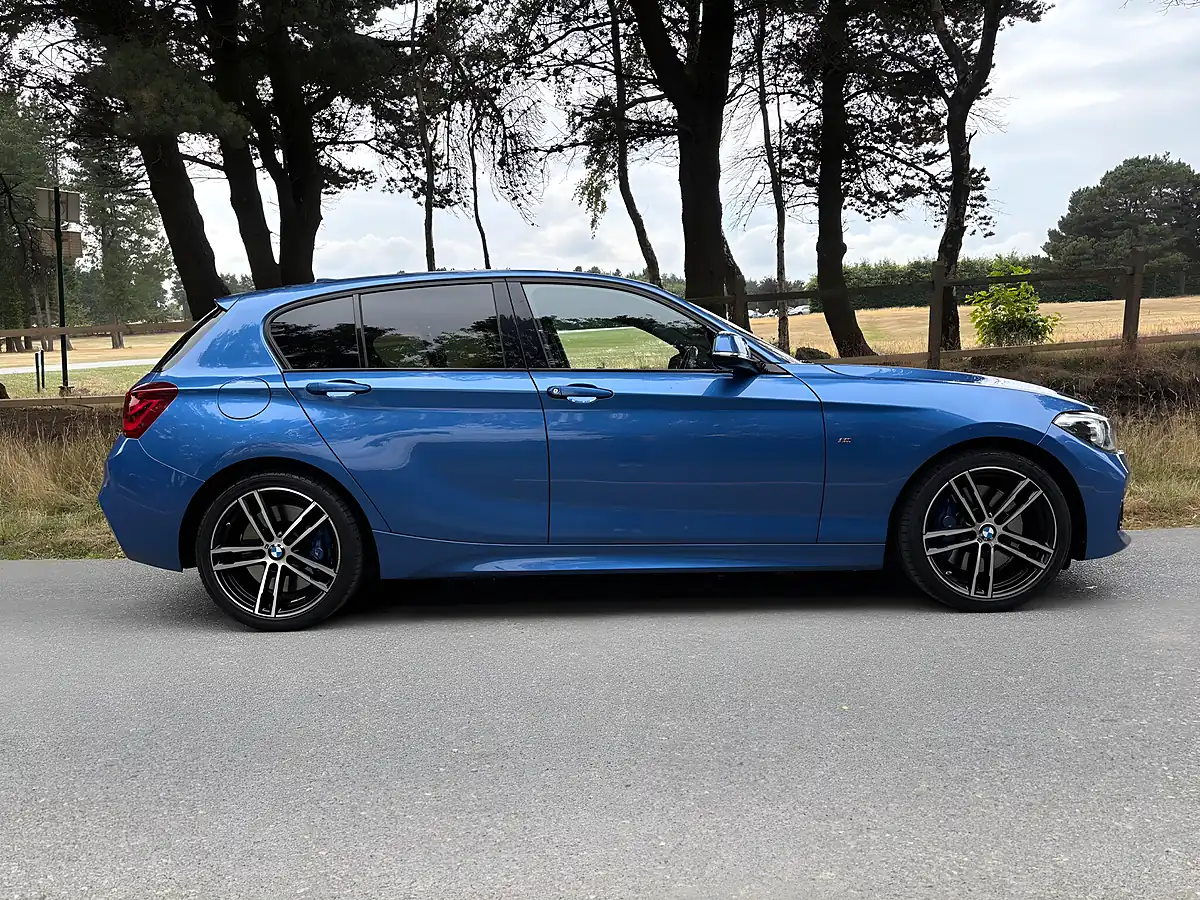 Used 2017 BMW 1 Series M Sport Shadow Edition Blue - Interior and Exterior details 4