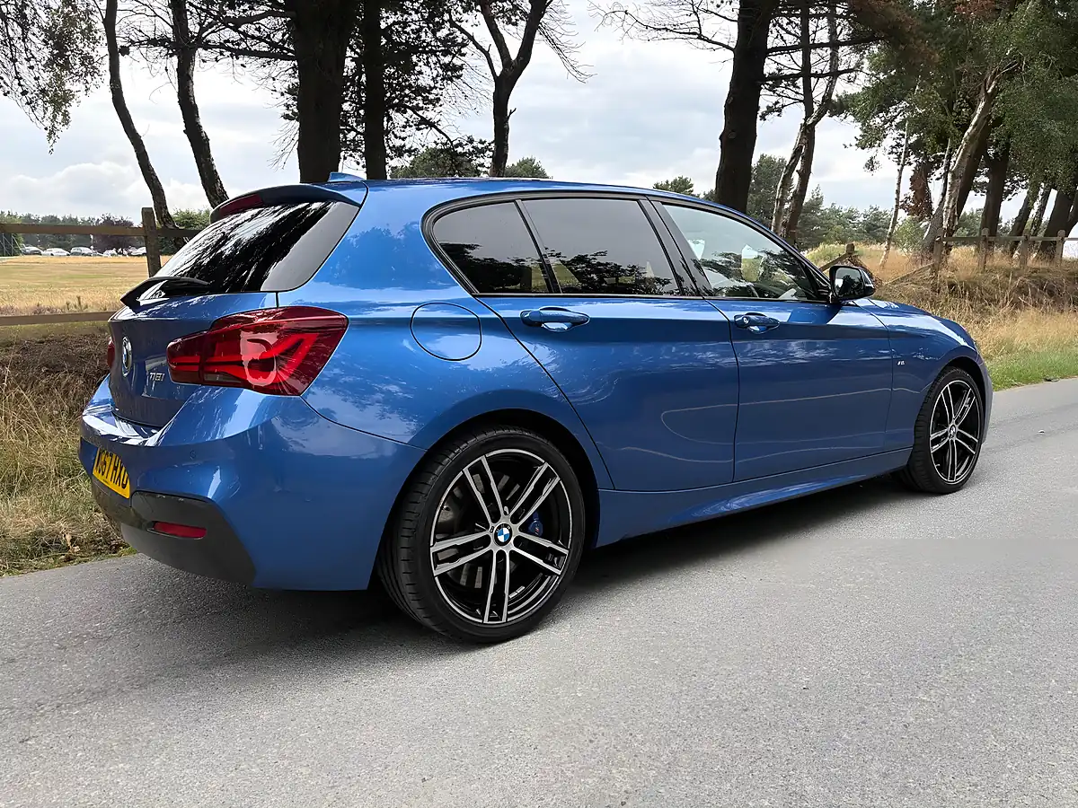 Used 2017 BMW 1 Series M Sport Shadow Edition Blue - Interior and Exterior details 6