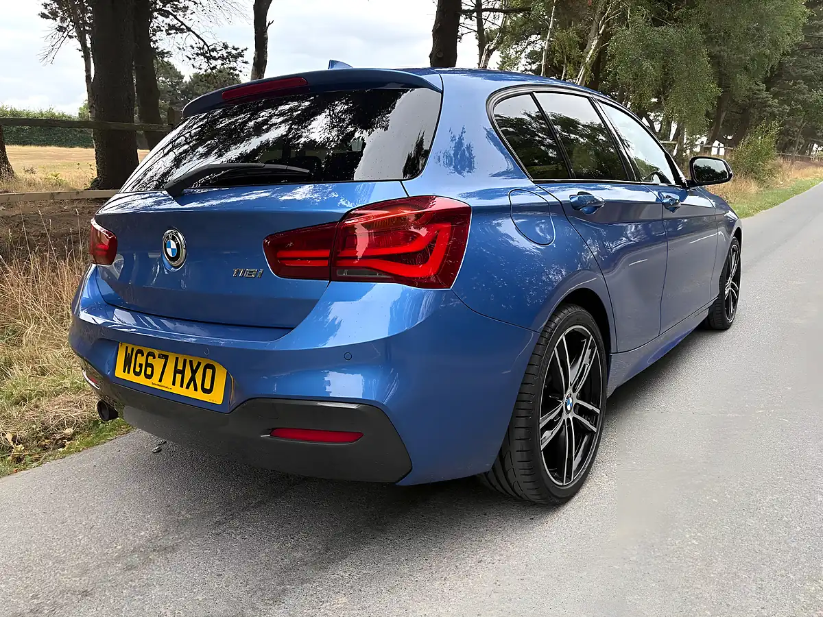 Used 2017 BMW 1 Series M Sport Shadow Edition Blue - Interior and Exterior details 7