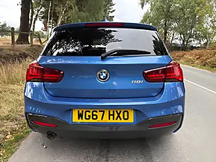 Used 2017 BMW 1 Series M Sport Shadow Edition Blue - Interior and Exterior details 8