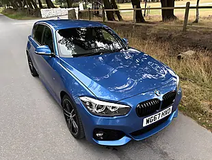 Used 2017 BMW 1 Series M Sport Shadow Edition Blue - Interior and Exterior details 9