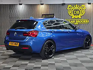 Used 2017 BMW 1 Series M Sport Shadow Edition Blue - Interior and Exterior details 3