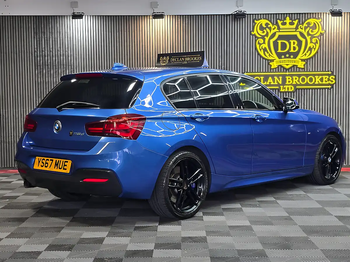 Used 2017 BMW 1 Series M Sport Shadow Edition Blue - Interior and Exterior details 3