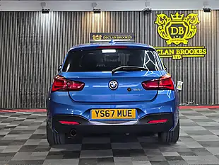 Used 2017 BMW 1 Series M Sport Shadow Edition Blue - Interior and Exterior details 4