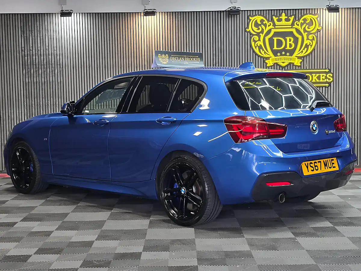 Used 2017 BMW 1 Series M Sport Shadow Edition Blue - Interior and Exterior details 5