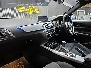 Used 2017 BMW 1 Series M Sport Shadow Edition Blue - Interior and Exterior details 9