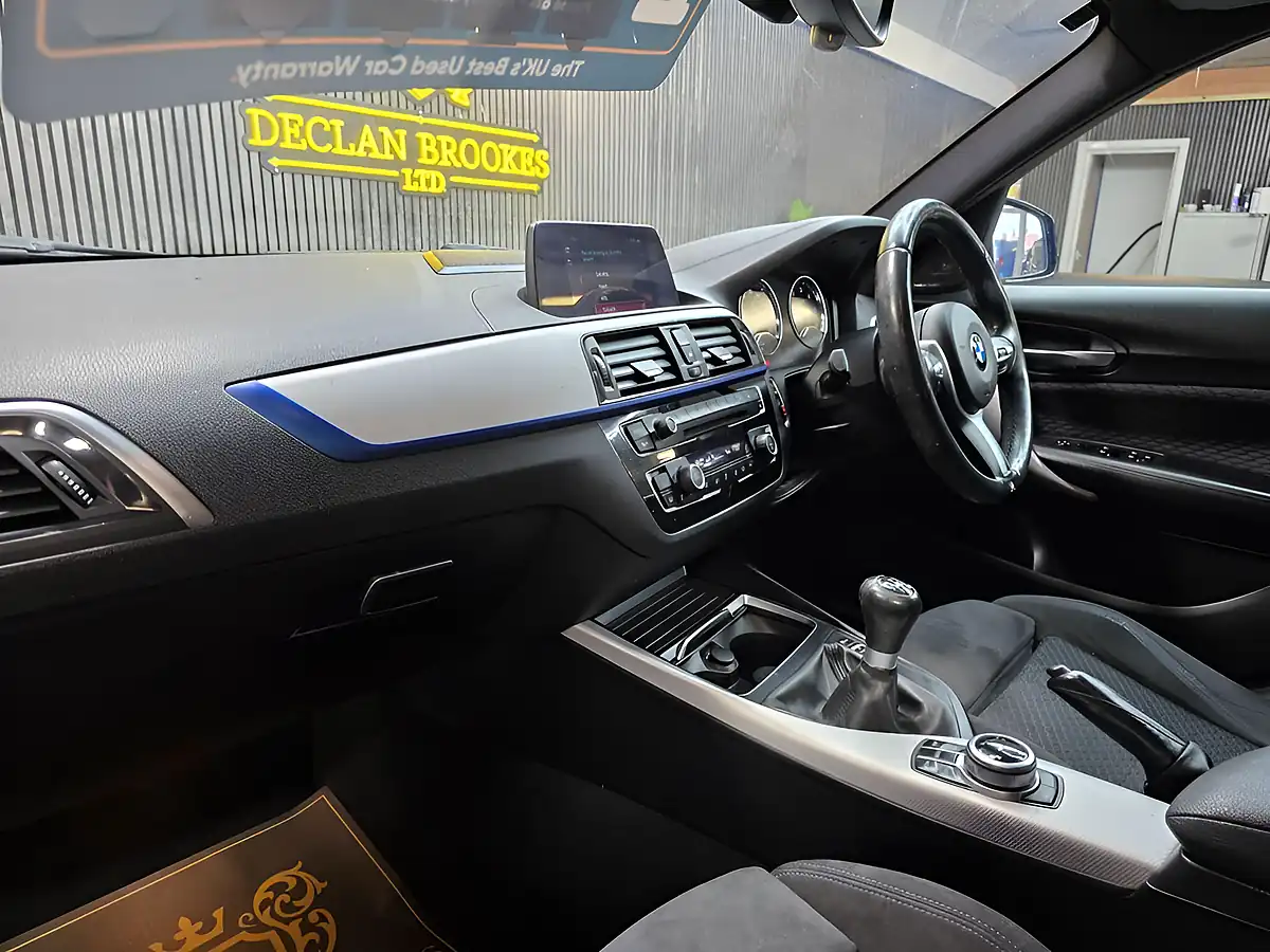 Used 2017 BMW 1 Series M Sport Shadow Edition Blue - Interior and Exterior details 9